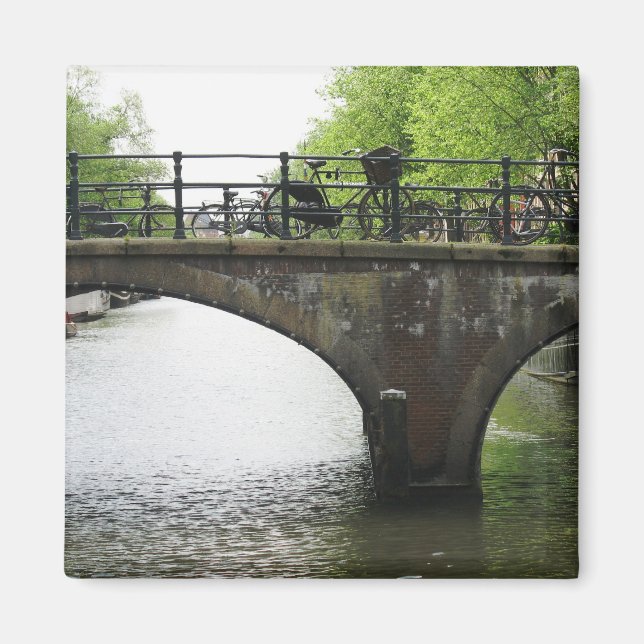 Amsterdam Fridge Magnet (Framsidan)