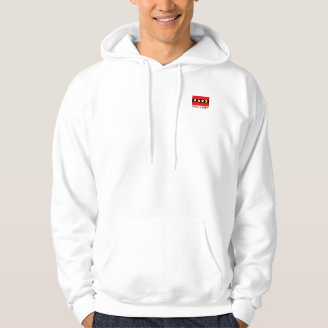 Amsterdam gamer Hoodie By Amsterdamned (Framsida)