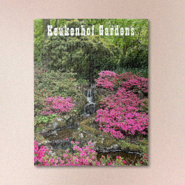 Amsterdam Gardens and Waterfall Jigsaw Puzzle Pussel