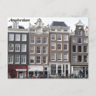Amsterdam-hälsningskortet Vykort