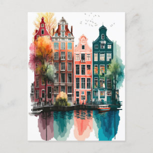 Amsterdam Helg Vykort