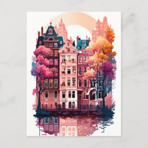 Amsterdam Helg Vykort