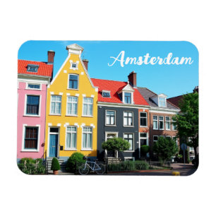 Amsterdam Holland Hus Resa souvenir Magnet