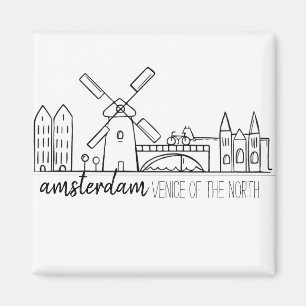 Amsterdam horisont magnet