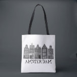 Amsterdam Houses Dutch Village Colorful Tygkasse<br><div class="desc">Du kan anpassa och lägga till text i sak med den här söta, visköska Amsterdamkonsten. Kolla min butik för mycket mer färg och mönster! Och fler matchande föremål som mugg, klistermärken, magneter, hattar och T. Säg till om du vill ha någon anpassningsbar. Om du köper den, tack! Se till att...</div>