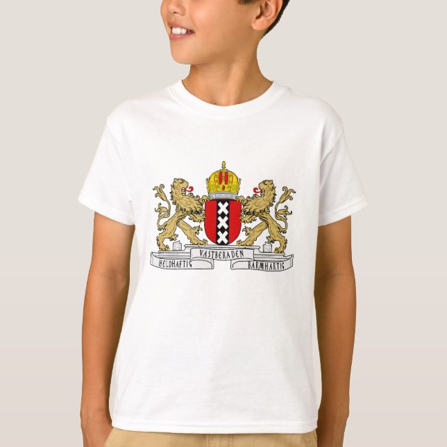 Amsterdam Jackar om Arm T-shirt (Framsida)