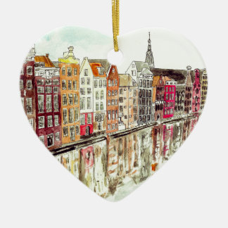 Amsterdam Julgransprydnad Keramik