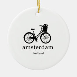 Amsterdam Julgransprydnad Keramik
