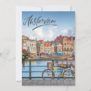 Amsterdam Julkort
