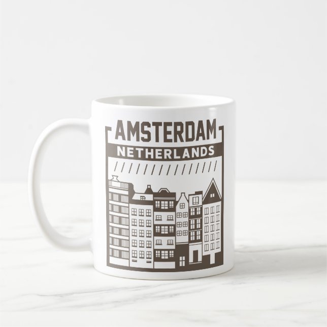 Amsterdam Kaffemugg (Vänster)