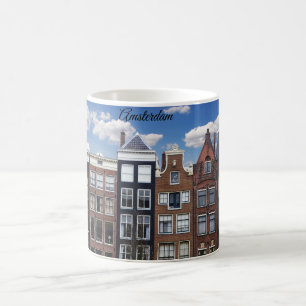 Amsterdam kanalhus kaffemugg