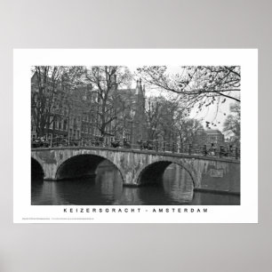 Amsterdam - Keizersgracht Poster