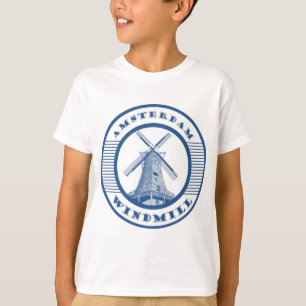 AMSTERDAM KVARNBLÅTT T-SHIRT