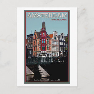 Amsterdam - Leidsestraat - Keizersgracht Vykort