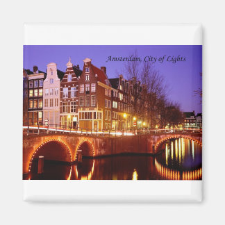 Amsterdam, Ljus stad (av St.K.) Magnet