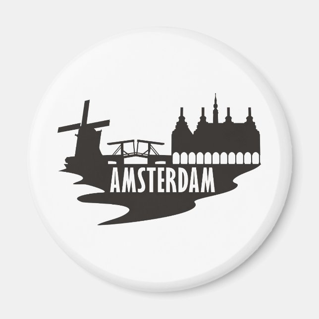 Amsterdam Magnet (Framsidan)