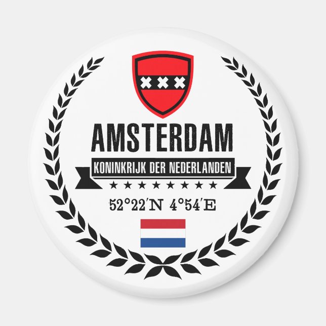 Amsterdam Magnet (Framsidan)