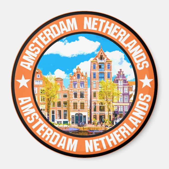 Amsterdam Magnet (Framsidan)