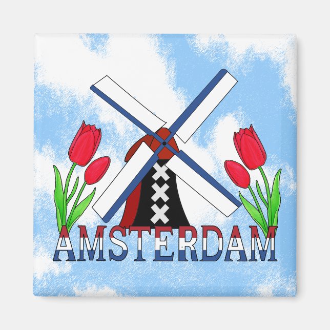Amsterdam Magnet (Framsidan)