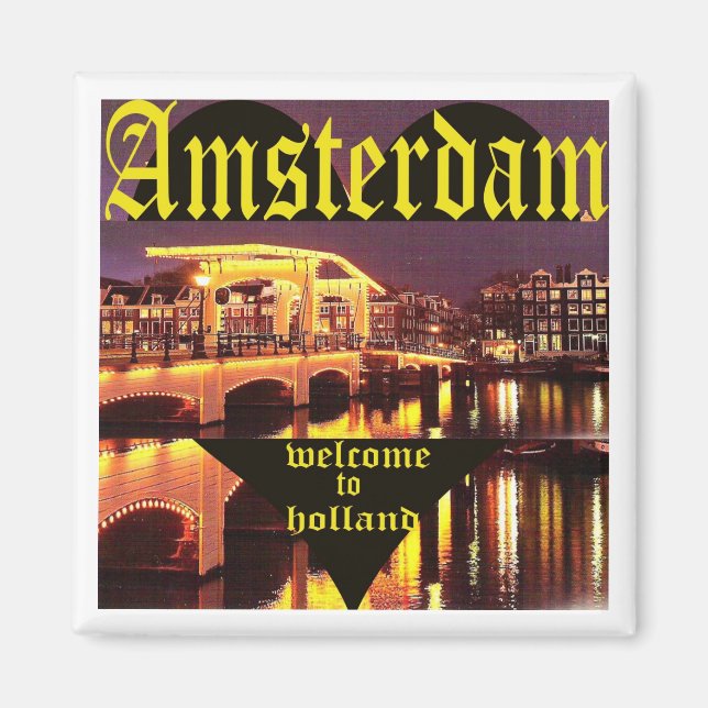 AMSTERDAM MAGNET (Framsidan)