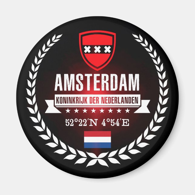 Amsterdam Magnet (Framsidan)