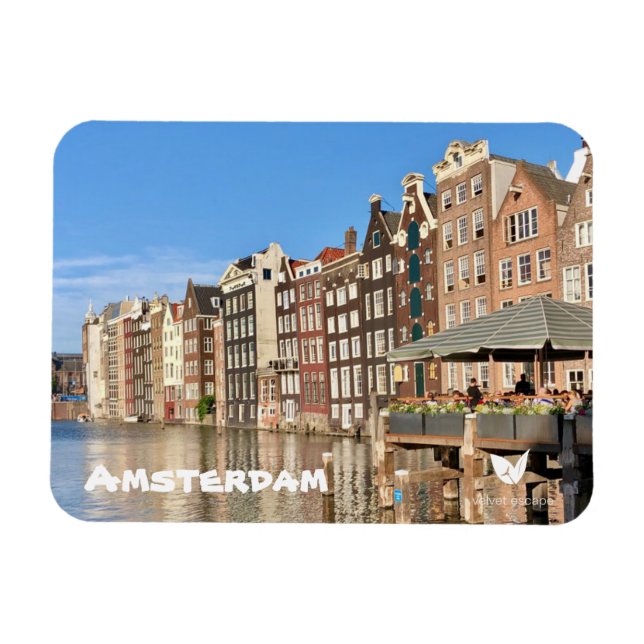 Amsterdam - magnet by Velvet Escape (Horisontell)