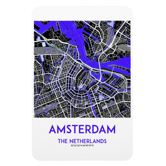 AMSTERDAM-MINNE MAGNET (Vertikal)