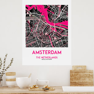 AMSTERDAM-MINNE POSTER