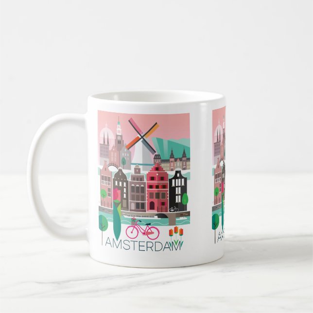 Amsterdam Mugg (Vänster)