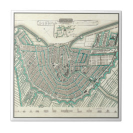 Amsterdam, Nederländerna. Kakelplatta