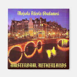 AMSTERDAM, NEDERLÄNDERNA MAGNET