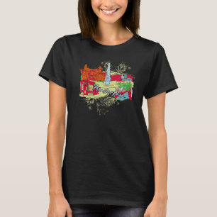 Amsterdam Nederländerna Souvenir Premium_1 T Shirt