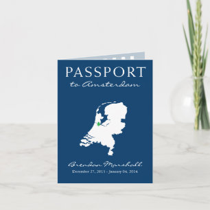 Amsterdam Nederländerna Vinterresa Pass Helgkort
