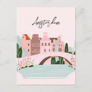 Amsterdam Nederländerna Vykort