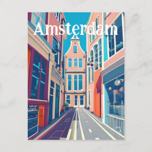 Amsterdam Nederländerna Vykort