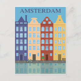 Amsterdam, Nederländerna Vykort