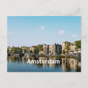 Amsterdam, Nederländernas gamla historiska Byggnad Vykort
