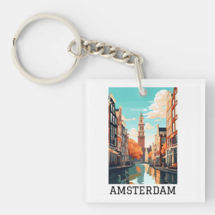 Amsterdam Nederländska kanalen Travel