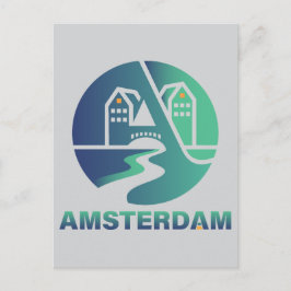 Amsterdam Netherlands Europe Vykort