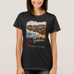 Amsterdam Netherlands Souvenir T Shirt