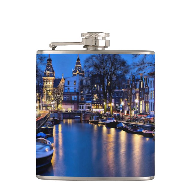 Amsterdam Night Tapet-67657 Fickplunta (Framsidan)
