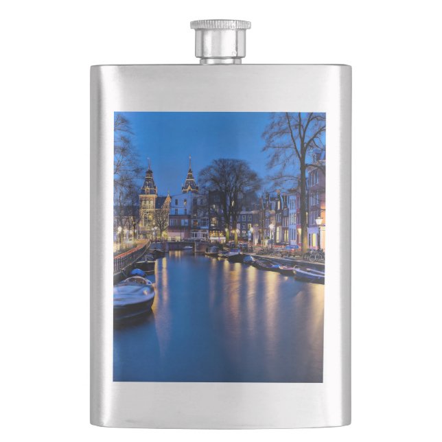 Amsterdam Night Tapet-67657 Fickplunta (Framsidan)