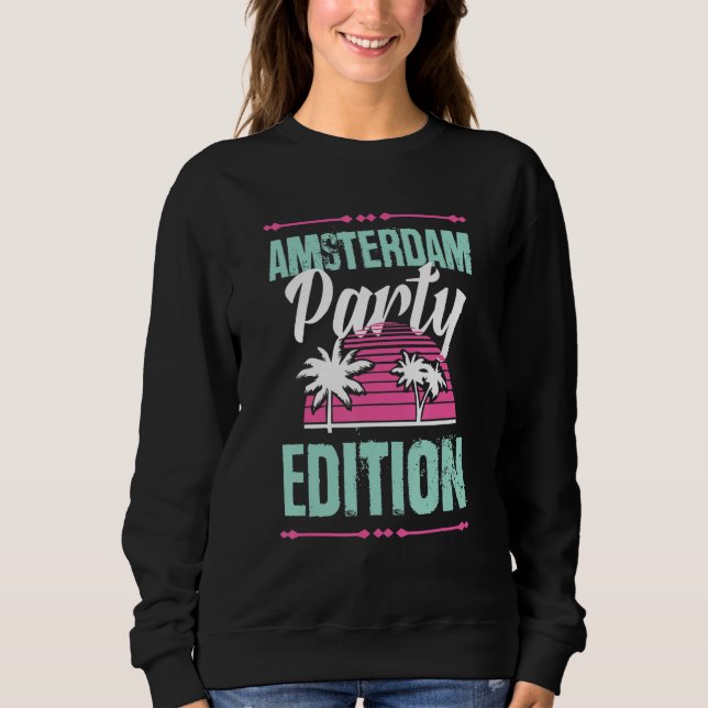 Amsterdam Party Edition Semesterpris T Shirt (Framsida)