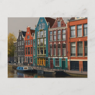 AMSTERDAM POSTCARD VYKORT