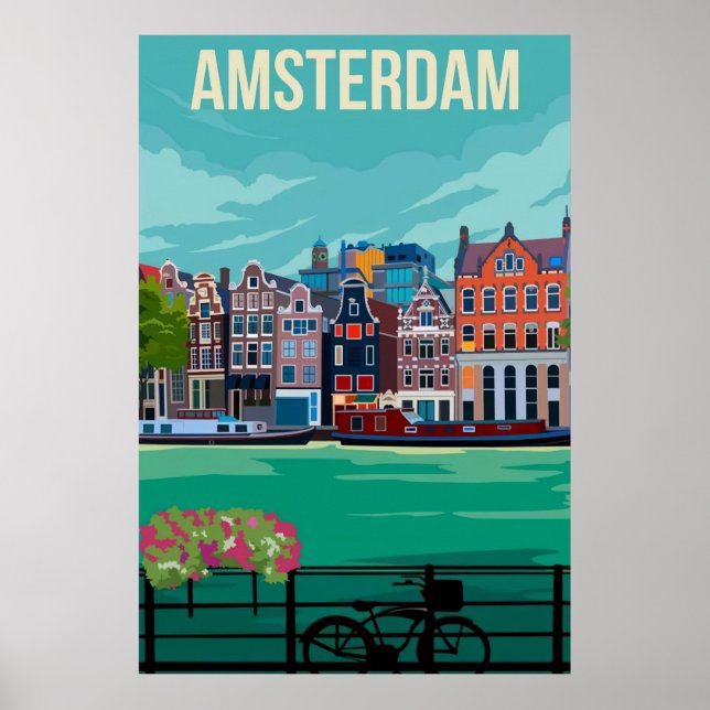 Amsterdam Poster (Framsidan)