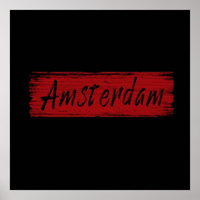Amsterdam Poster (Framsidan)