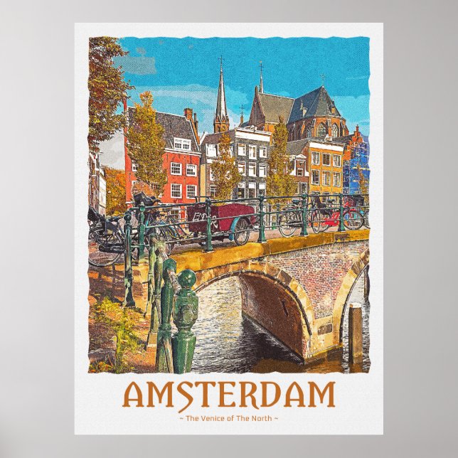 Amsterdam Poster (Framsidan)