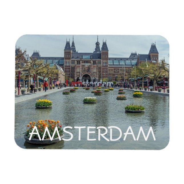 Amsterdam Rijksmuseum fridge magnet (Horisontell)