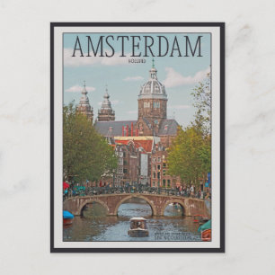 Amsterdam - Sint Nicolaaskerk Vykort