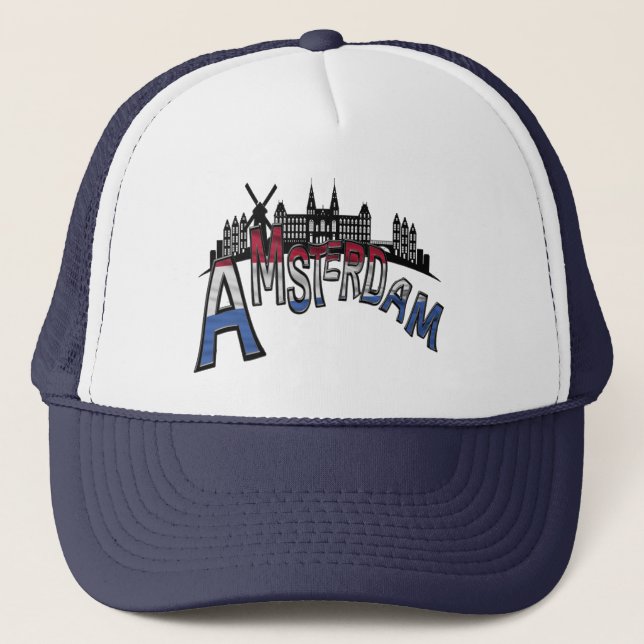 Amsterdam Souvenir Keps (Framsida)